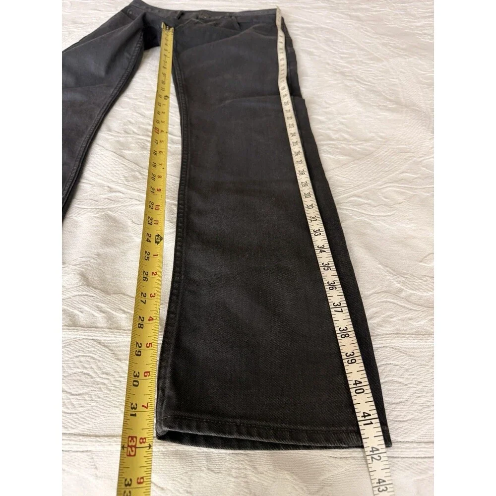 Banana Republic Men’s Straight Leg Jeans 31x32 Charcoal Gray Denim Casual Pants